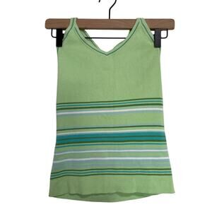 Loft Top Womens Small Retro 90's Y2K Halter Feminine Minimalist Stretchy Gorp